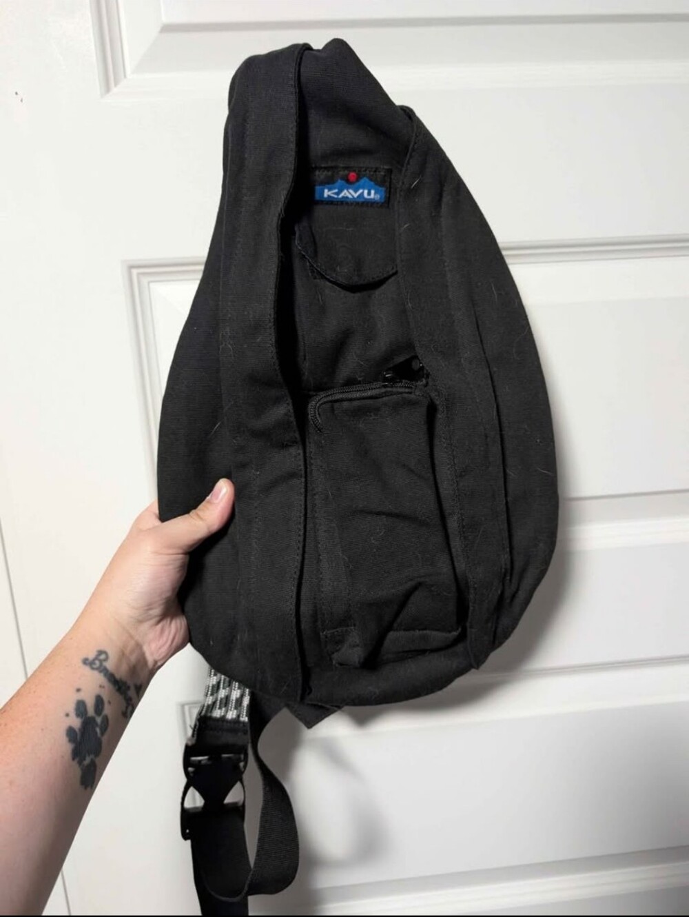 NWT Black Kavu Rope Bag